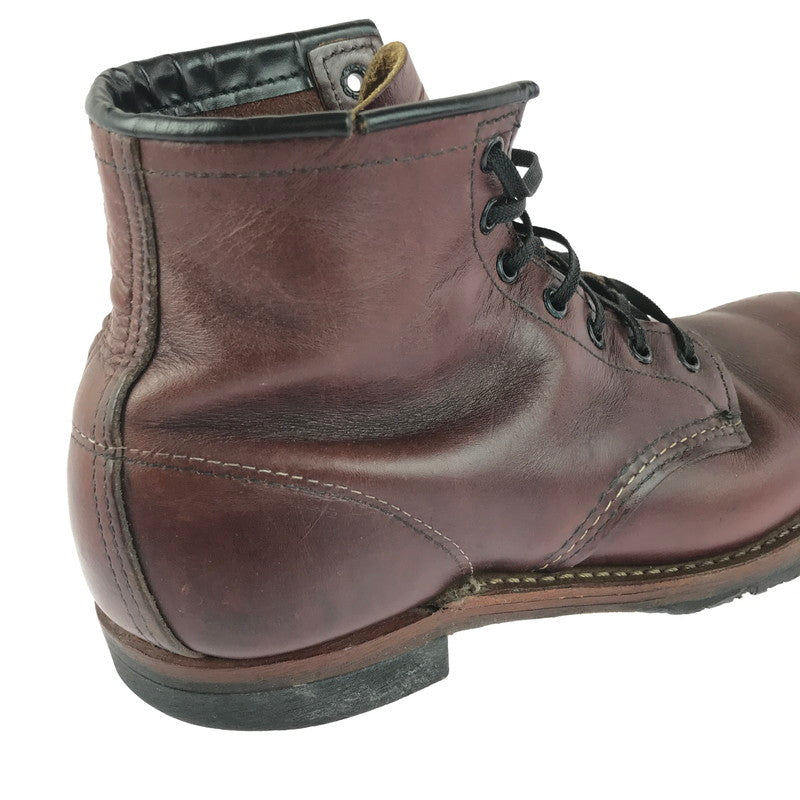 【現状渡し品】【メンズ】 RED WING レッドウィング BECKMAN 9011 ベックマン ブーツ 靴 164-251122-na-08-tag サイズ：US 8 1/2 D カラー：ブラックチェリー 万代Net店