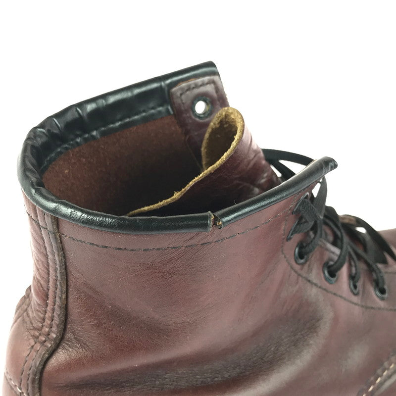 【現状渡し品】【メンズ】 RED WING レッドウィング BECKMAN 9011 ベックマン ブーツ 靴 164-251122-na-08-tag サイズ：US 8 1/2 D カラー：ブラックチェリー 万代Net店