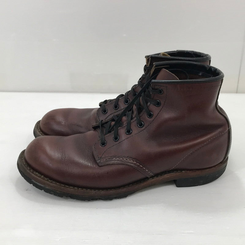 【現状渡し品】【メンズ】 RED WING レッドウィング BECKMAN 9011 ベックマン ブーツ 靴 164-251122-na-08-tag サイズ：US 8 1/2 D カラー：ブラックチェリー 万代Net店