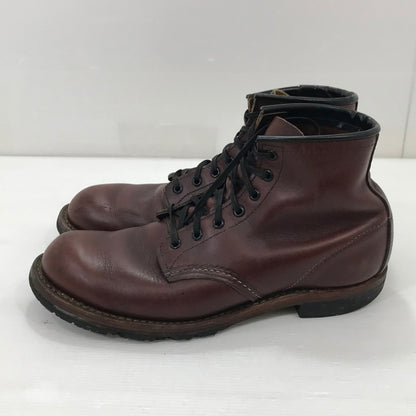 【現状渡し品】【メンズ】 RED WING レッドウィング BECKMAN 9011 ベックマン ブーツ 靴 164-251122-na-08-tag サイズ：US 8 1/2 D カラー：ブラックチェリー 万代Net店