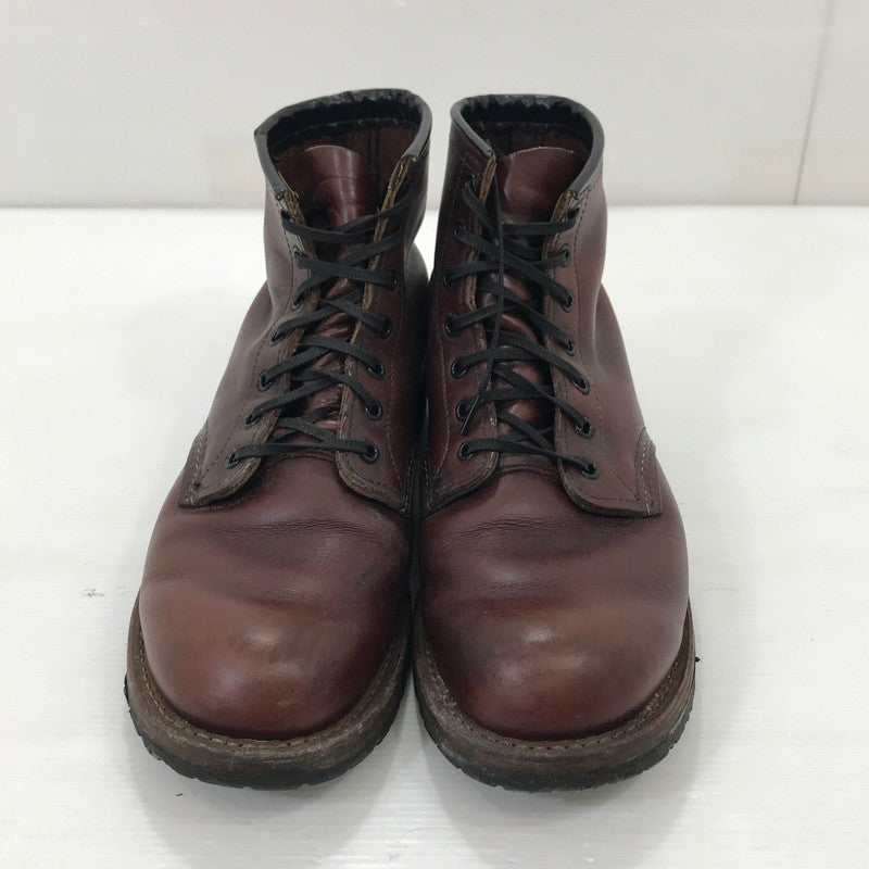 【現状渡し品】【メンズ】 RED WING レッドウィング BECKMAN 9011 ベックマン ブーツ 靴 164-251122-na-08-tag サイズ：US 8 1/2 D カラー：ブラックチェリー 万代Net店