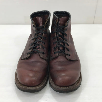 【現状渡し品】【メンズ】 RED WING レッドウィング BECKMAN 9011 ベックマン ブーツ 靴 164-251122-na-08-tag サイズ：US 8 1/2 D カラー：ブラックチェリー 万代Net店
