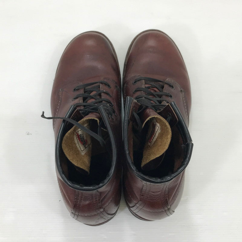 【現状渡し品】【メンズ】 RED WING レッドウィング BECKMAN 9011 ベックマン ブーツ 靴 164-251122-na-08-tag サイズ：US 8 1/2 D カラー：ブラックチェリー 万代Net店