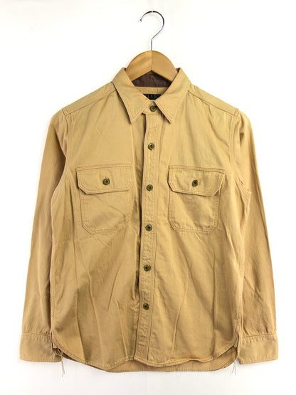 【中古品】【メンズ】 JELADO ジェラード WORK SHIRT ワークシャツ 長袖シャツ 145-260516-na-10-tagh サイズ：15 カラー：ベージュ系 万代Net店