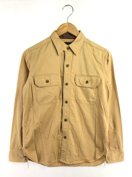 【中古品】【メンズ】 JELADO ジェラード WORK SHIRT ワークシャツ 長袖シャツ 145-260516-na-10-tagh サイズ：15 カラー：ベージュ系 万代Net店