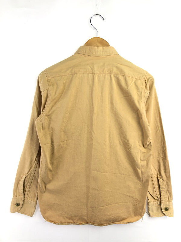【中古品】【メンズ】 JELADO ジェラード WORK SHIRT ワークシャツ 長袖シャツ 145-260516-na-10-tagh サイズ：15 カラー：ベージュ系 万代Net店