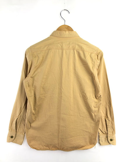 【中古品】【メンズ】 JELADO ジェラード WORK SHIRT ワークシャツ 長袖シャツ 145-260516-na-10-tagh サイズ：15 カラー：ベージュ系 万代Net店