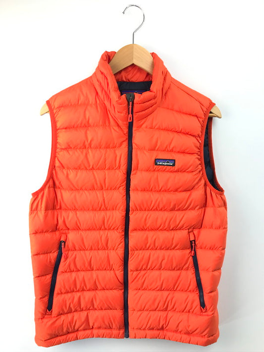 【中古品】【メンズ】 patagonia パタゴニア 17AW DOWN SWEATER VEST 84622 ダウンセーターベストトップス 144-251119-rt-09-tag サイズ：M カラー：オレンジ 万代Net店