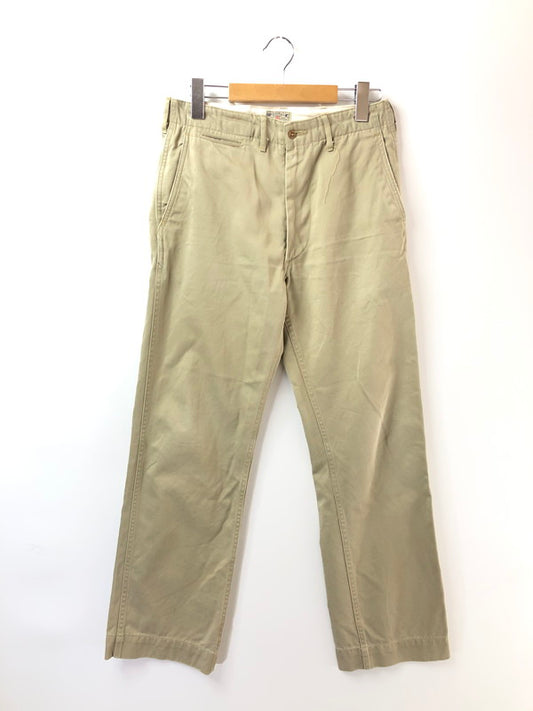 【中古品】【メンズ】 BUZZ RICKSON'S ORIGINAL SPEC CHINO PANTS BR40025 オリジナル スペック チノ パンツ ズボン ボトムス 156-260528-ki-16-tagh サイズ：W30 カラー：カーキ 万代Net店