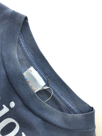 【現状渡し品】【メンズ】 SAINT MICHAEL セントマイケル × DISNEY ディズニー 25SS BONJOUR DSN_TEE SM-HR1-0000-C87 ディズニー プリント Tシャツ 142-251119-rt-02-tag サイズ：XXL カラー：ブルー 万代Net店