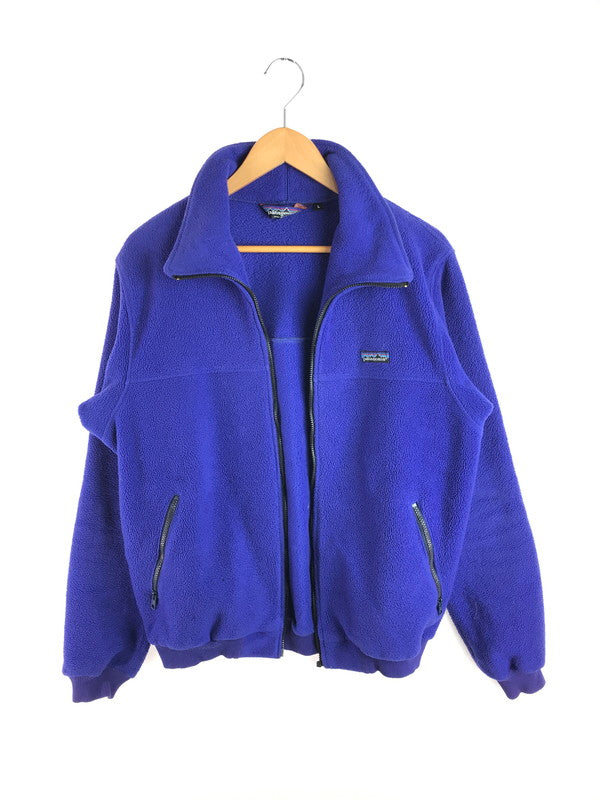 【現状渡し品】【メンズ】 patagonia パタゴニア 80's FLEECE JACKET 80年代 フリースジャケット アウター USA製 ヴィンテージ 144-251215-rt-01-tag サイズ：L カラー：ブルー 万代Net店