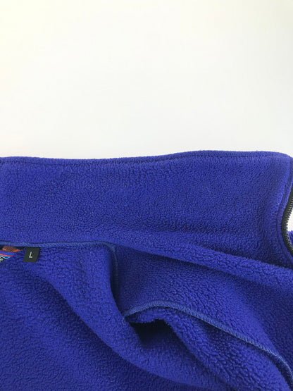 【現状渡し品】【メンズ】 patagonia パタゴニア 80's FLEECE JACKET 80年代 フリースジャケット アウター USA製 ヴィンテージ 144-251215-rt-01-tag サイズ：L カラー：ブルー 万代Net店