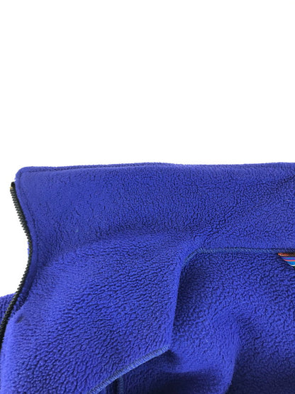 【現状渡し品】【メンズ】 patagonia パタゴニア 80's FLEECE JACKET 80年代 フリースジャケット アウター USA製 ヴィンテージ 144-251215-rt-01-tag サイズ：L カラー：ブルー 万代Net店