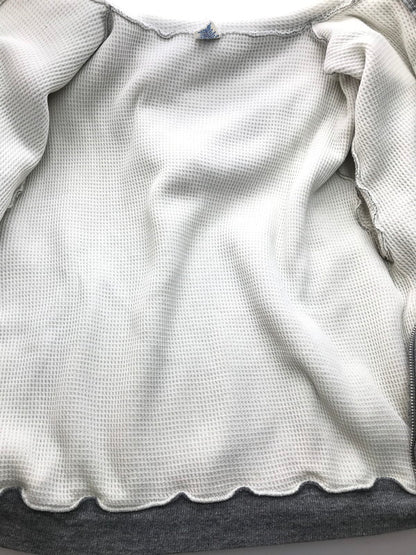 【中古品】【メンズ】 M.J.SOFFE ソフィー 70～80's THERMAL LINER ZIP UP HOODIE GRAY 70～80年代 サーマル ジップアップs フーディー パーカー USA製 ヴィンテージ 146-251119-rt-07-tag サイズ：L カラー：グレー 万代Net店