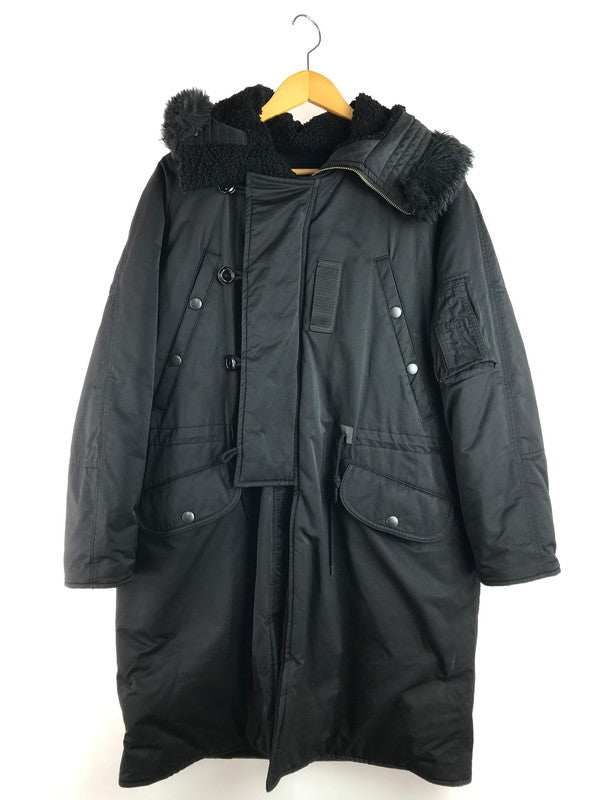 【現状渡し品】【メンズ】 AIVER アイバー N-3 FLIGHT COAT ACBLC1123001 フライトコート アウター 147-260117-na-17-tag サイズ：S カラー：ブラック 万代Net店
