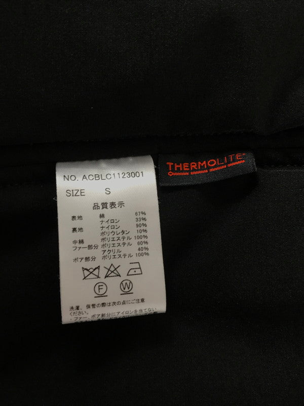 【現状渡し品】【メンズ】 AIVER アイバー N-3 FLIGHT COAT ACBLC1123001 フライトコート アウター 147-260117-na-17-tag サイズ：S カラー：ブラック 万代Net店