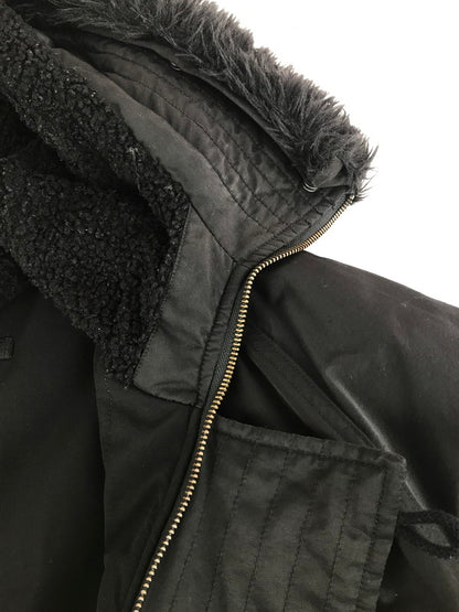 【現状渡し品】【メンズ】 AIVER アイバー N-3 FLIGHT COAT ACBLC1123001 フライトコート アウター 147-260117-na-17-tag サイズ：S カラー：ブラック 万代Net店