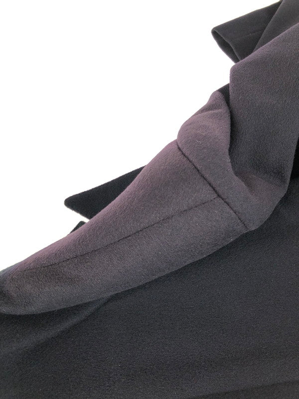 【現状渡し品】【メンズ】 Aquascutum アクアスキュータム 80's CASHMERE CHESTER COAT D-TK1200 80年代 カシミヤ チェスターコート アウター ヴィンテージ 146-251121-rt-01-tag サイズ：不明 カラー：ネイビー 万代Net店