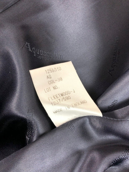 【現状渡し品】【メンズ】 Aquascutum アクアスキュータム 80's CASHMERE CHESTER COAT D-TK1200 80年代 カシミヤ チェスターコート アウター ヴィンテージ 146-251121-rt-01-tag サイズ：不明 カラー：ネイビー 万代Net店