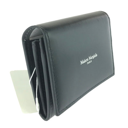 【中古美品】【メンズ】 MAISON MARGIELA メゾンマルジェラ 二つ折り レザーウォレット SA2UI0014 ミニウォレット 財布 181-251124-na-09-tag カラー：ブラック 万代Net店