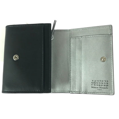 【中古美品】【メンズ】 MAISON MARGIELA メゾンマルジェラ 二つ折り レザーウォレット SA2UI0014 ミニウォレット 財布 181-251124-na-09-tag カラー：ブラック 万代Net店