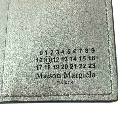 【中古美品】【メンズ】 MAISON MARGIELA メゾンマルジェラ 二つ折り レザーウォレット SA2UI0014 ミニウォレット 財布 181-251124-na-09-tag カラー：ブラック 万代Net店