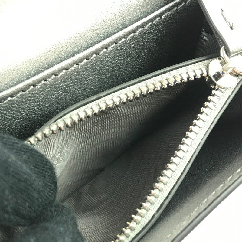 【中古美品】【メンズ】 MAISON MARGIELA メゾンマルジェラ 二つ折り レザーウォレット SA2UI0014 ミニウォレット 財布 181-251124-na-09-tag カラー：ブラック 万代Net店