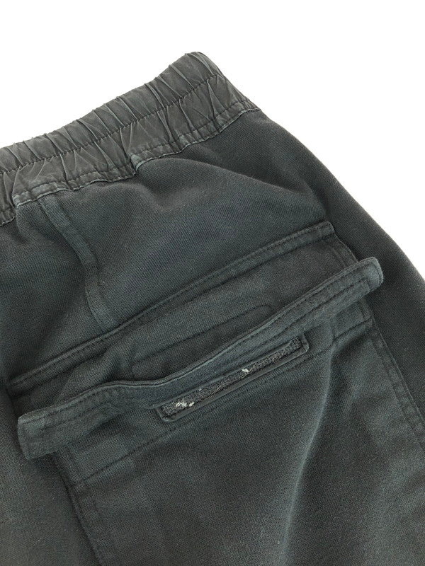 【現状渡し品】【メンズ】 Rick Owens リックオウエンス PRISONER DRAWSTRING SWEATPANTS DRKSHDW DU01B7395-RIG プリズナー ドローストリング スウェットパンツ 152-251121-rt-06-tag サイズ：M カラー：ブラック 万代Net店