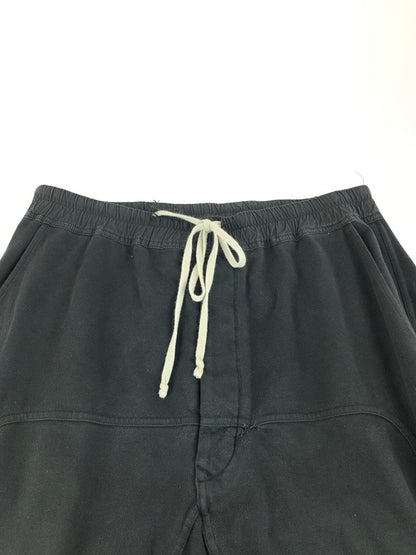 【現状渡し品】【メンズ】 Rick Owens リックオウエンス PRISONER DRAWSTRING SWEATPANTS DRKSHDW DU01B7395-RIG プリズナー ドローストリング スウェットパンツ 152-251121-rt-06-tag サイズ：M カラー：ブラック 万代Net店