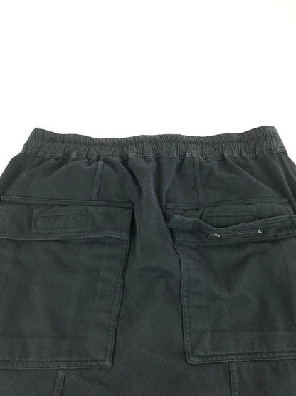 【現状渡し品】【メンズ】 Rick Owens リックオウエンス PRISONER DRAWSTRING SWEATPANTS DRKSHDW DU01B7395-RIG プリズナー ドローストリング スウェットパンツ 152-251121-rt-06-tag サイズ：M カラー：ブラック 万代Net店