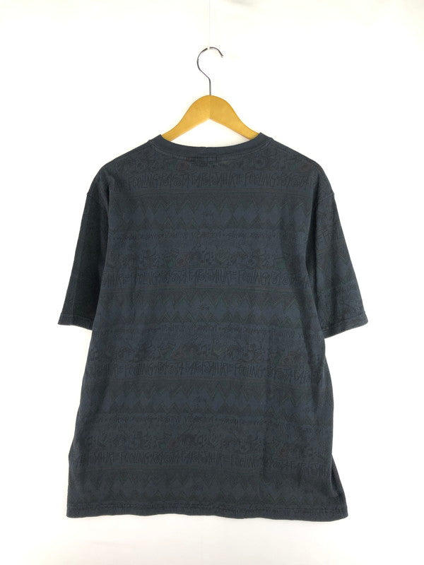 【中古品】【メンズ】 STUSSY ステューシー 90'S-00’S IRIE BAND RASTA TEE 90年代-00年代 アイリー バンド ラスタ Tシャツ 半袖Tシャツ 142-251120-na-01-tag サイズ：L カラー：ネイビー系 万代Net店