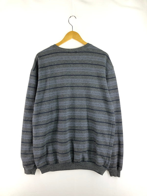 【中古品】【メンズ】 80'S SS LINK BORDER SWEATSHIRT 80年代 SS リンク ボーダー スウェット トレーナー 142-251120-na-05-tag サイズ：XL カラー：マルチカラー 万代Net店