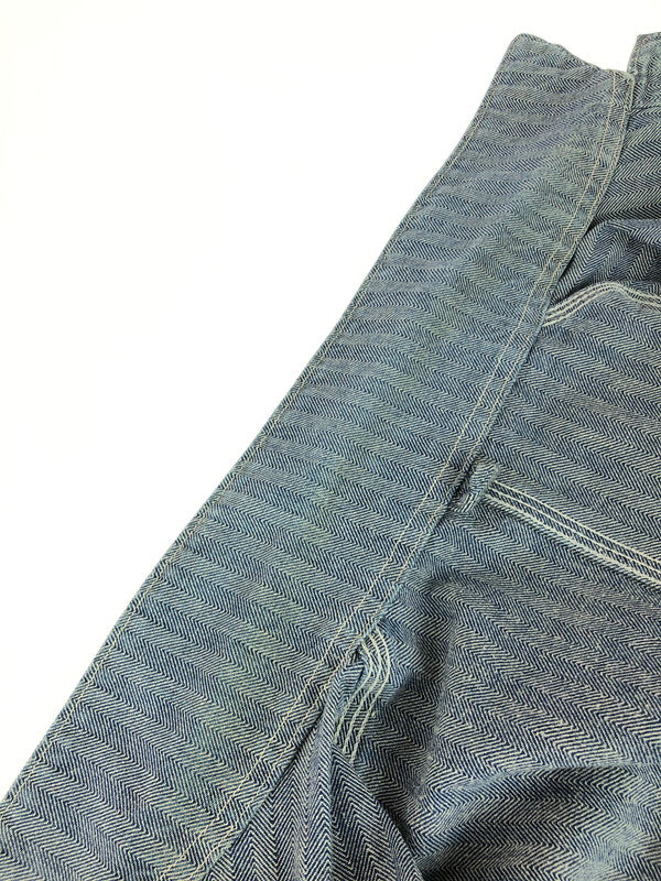 【中古品】【メンズ】 Carhartt カーハート 80'S-90'S HERRINGBONE COVERALLS 80年代-90年代 ヘリンボーン カバーオール ライトアウター 145-251120-na-06-tag サイズ：表記サイズなし 下記参照 カラー：ブルー系 万代Net店