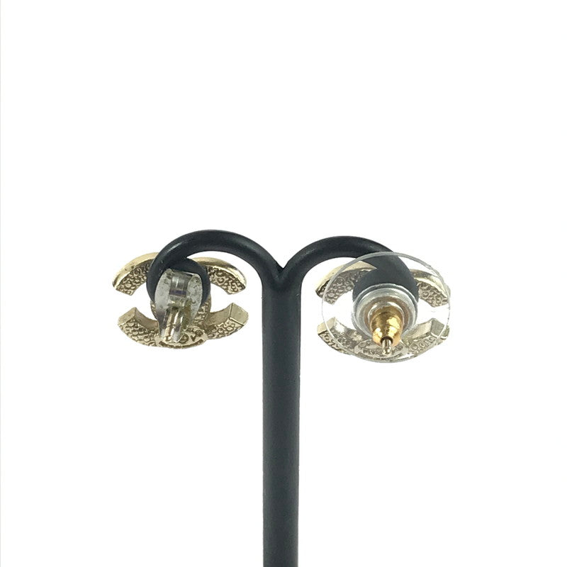 【現状渡し品】【レディース】 CHANEL シャネル CC RHINESTONE PIERCE A88429 ココマーク ラインストーン ピアス アクセサリー 182-251124-na-05-tag カラー：ゴールド 万代Net店