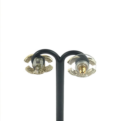 【現状渡し品】【レディース】 CHANEL シャネル CC RHINESTONE PIERCE A88429 ココマーク ラインストーン ピアス アクセサリー 182-251124-na-05-tag カラー：ゴールド 万代Net店
