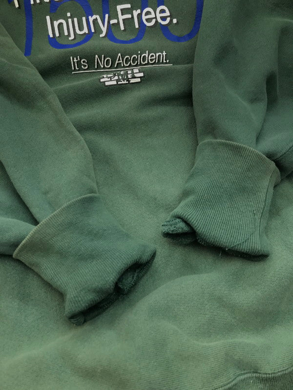 【現状渡し品】【メンズ】 Champion チャンピオン 90'S REVERSE WEAVE SEEDORFF MASONRY INC CREWNECK SWEAT リバースウィーブ クルーネック スウェット トレーナー 刺繍タグ 146-251120-na-13-tag サイズ：XL カラー：グリーン 万代Net店