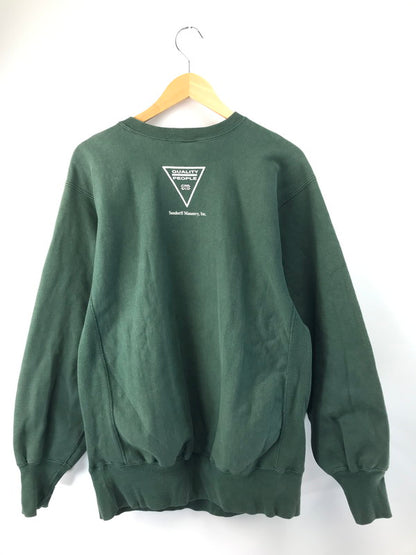 【現状渡し品】【メンズ】 Champion チャンピオン 90'S REVERSE WEAVE SEEDORFF MASONRY INC CREWNECK SWEAT リバースウィーブ クルーネック スウェット トレーナー 刺繍タグ 146-251120-na-13-tag サイズ：XL カラー：グリーン 万代Net店