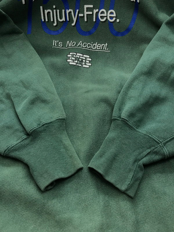 【現状渡し品】【メンズ】 Champion チャンピオン 90'S REVERSE WEAVE SEEDORFF MASONRY INC CREWNECK SWEAT リバースウィーブ クルーネック スウェット トレーナー 刺繍タグ 146-251120-na-13-tag サイズ：XL カラー：グリーン 万代Net店