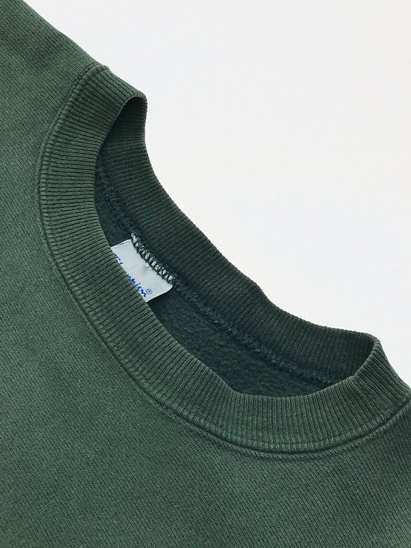 【現状渡し品】【メンズ】 Champion チャンピオン 90'S REVERSE WEAVE SEEDORFF MASONRY INC CREWNECK SWEAT リバースウィーブ クルーネック スウェット トレーナー 刺繍タグ 146-251120-na-13-tag サイズ：XL カラー：グリーン 万代Net店