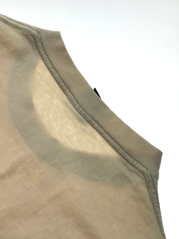 【中古品】【メンズ】 90'S LOGO L/S T-SHIRT 90年代 ロゴ Tシャツ USA製 紺タグ 長袖Tシャツ 142-251120-na-12-tag サイズ：S カラー：アイボリー系 万代Net店