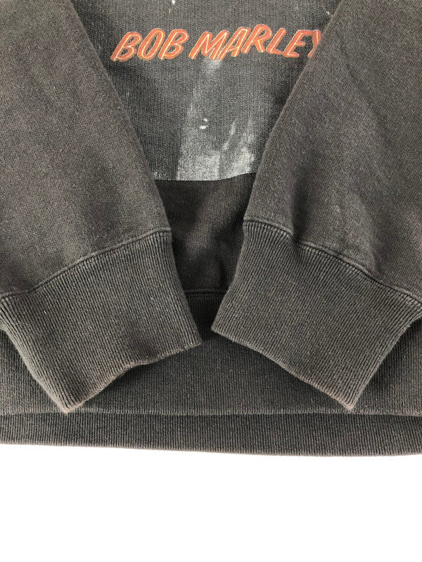 【中古品】【メンズ】 WACKO MARIA ワコマリア 18AW BOB MARLEY PHOTO PRINT CREW NECK SWEAT SHIRT ボブ・マリー フォトプリント クルーネック スウェットシャツ 142-251124-rt-06-tag サイズ：M カラー：ブラック 万代Net店