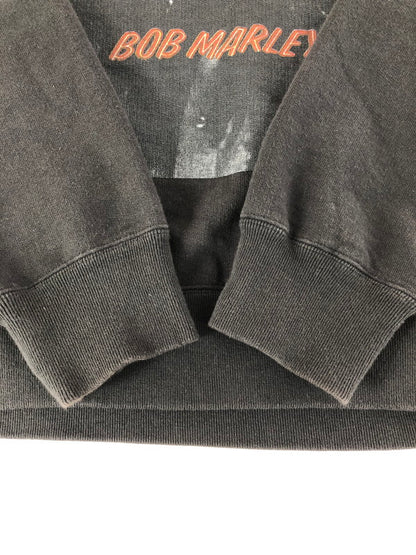 【中古品】【メンズ】 WACKO MARIA ワコマリア 18AW BOB MARLEY PHOTO PRINT CREW NECK SWEAT SHIRT ボブ・マリー フォトプリント クルーネック スウェットシャツ 142-251124-rt-06-tag サイズ：M カラー：ブラック 万代Net店