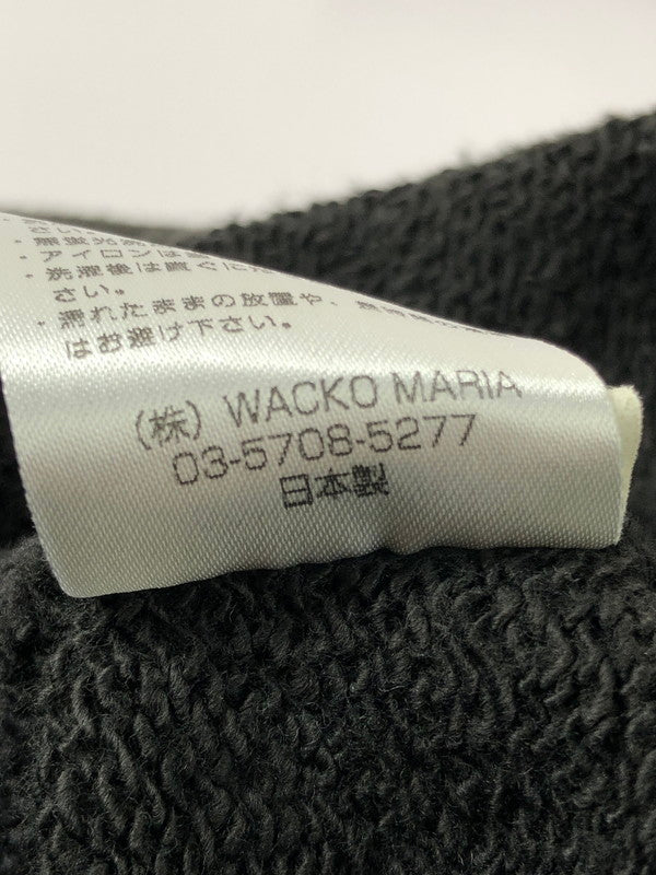 【中古品】【メンズ】 WACKO MARIA ワコマリア 18AW BOB MARLEY PHOTO PRINT CREW NECK SWEAT SHIRT ボブ・マリー フォトプリント クルーネック スウェットシャツ 142-251124-rt-06-tag サイズ：M カラー：ブラック 万代Net店