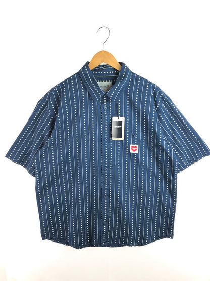 【中古美品】【メンズ】 Carhartt カーハート S/S DREWE SHIRT ショートスリーブ ドリュー シャツ 半袖シャツ トップス 142-251124-rt-03-tag サイズ：XL カラー：ネイビー 万代Net店