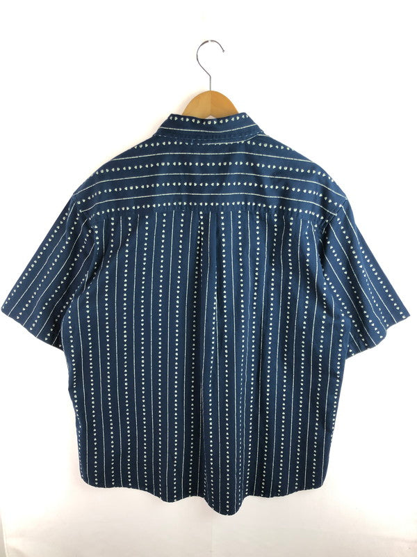 【中古美品】【メンズ】 Carhartt カーハート S/S DREWE SHIRT ショートスリーブ ドリュー シャツ 半袖シャツ トップス 142-251124-rt-03-tag サイズ：XL カラー：ネイビー 万代Net店