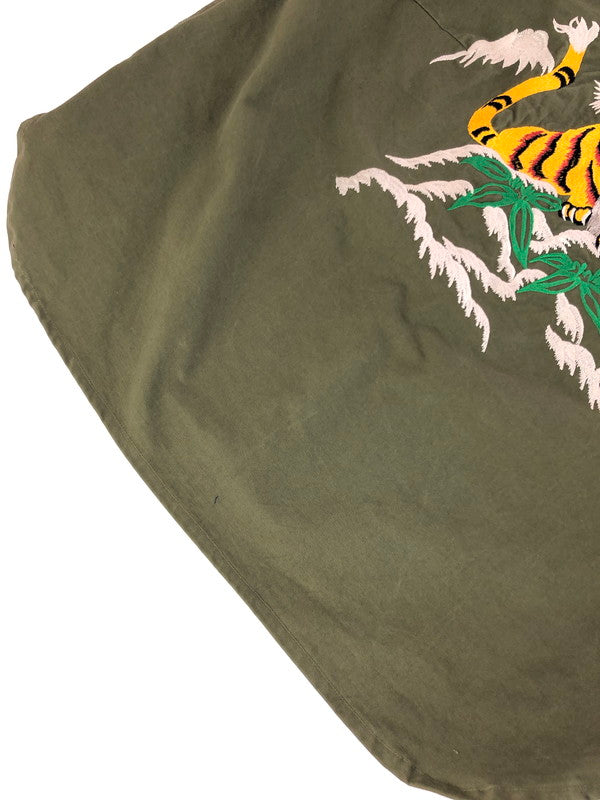 【中古品】【メンズ】 READYMADE レディメイド 21AW READYMADE SKA SHIRT RE-CO-KH-00-00-180 レディメイド スカシャツ 長袖シャツ トップス 142-251124-rt-04-tag サイズ：1 カラー：カーキ 万代Net店