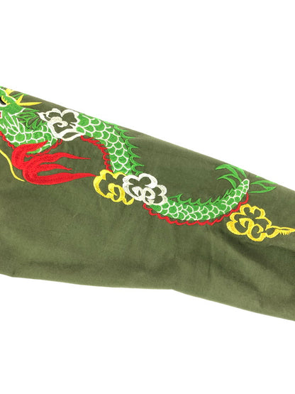 【中古品】【メンズ】 READYMADE レディメイド 21AW READYMADE SKA SHIRT RE-CO-KH-00-00-180 レディメイド スカシャツ 長袖シャツ トップス 142-251124-rt-04-tag サイズ：1 カラー：カーキ 万代Net店