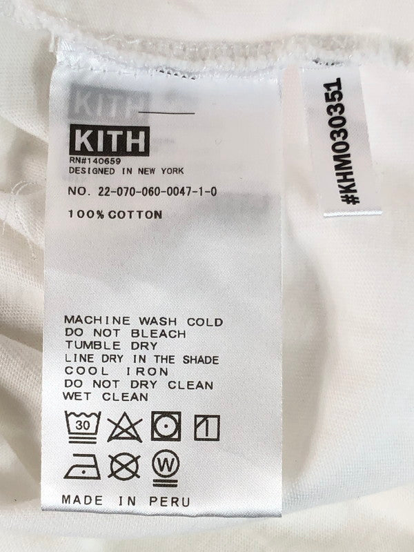 【中古品】【メンズ】 KITH キス TOKYO TOWER VINTAGE LONG SLEEVE TEE 22-070-060-0047-1-0 東京タワー ヴィンテージ ロングスリーブ Tシャツ 長袖Tシャツ 142-260106-na-20-tag サイズ：M カラー：ホワイト 万代Net店