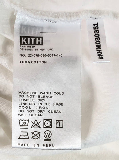 【中古品】【メンズ】 KITH キス TOKYO TOWER VINTAGE LONG SLEEVE TEE 22-070-060-0047-1-0 東京タワー ヴィンテージ ロングスリーブ Tシャツ 長袖Tシャツ 142-260106-na-20-tag サイズ：M カラー：ホワイト 万代Net店