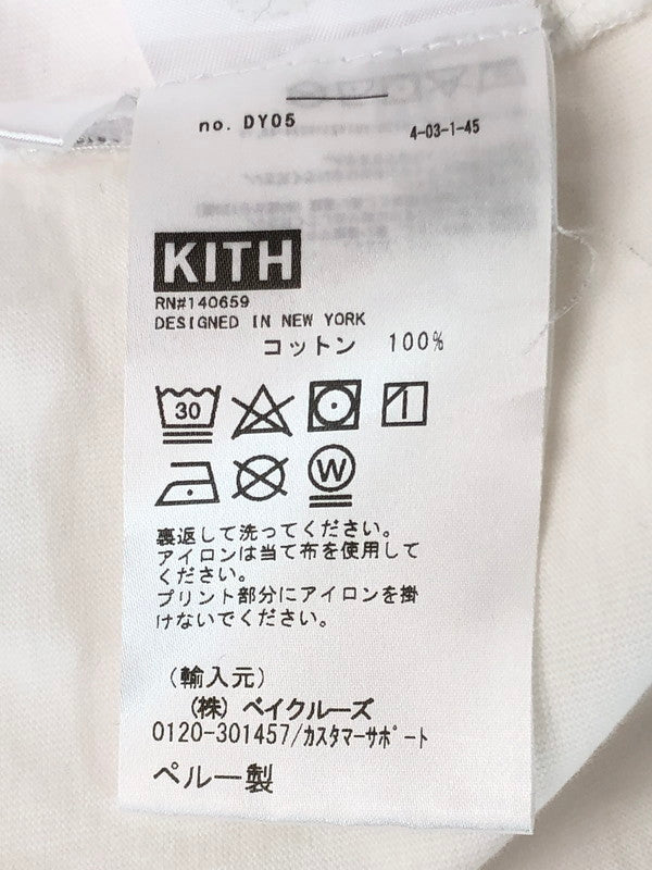 【中古品】【メンズ】 KITH キス TOKYO TOWER VINTAGE LONG SLEEVE TEE 22-070-060-0047-1-0 東京タワー ヴィンテージ ロングスリーブ Tシャツ 長袖Tシャツ 142-260106-na-20-tag サイズ：M カラー：ホワイト 万代Net店